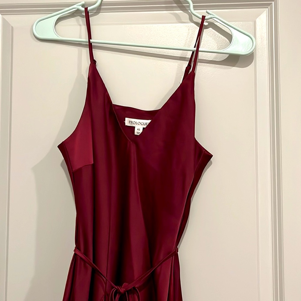 Wine colored Prologue dress size XS